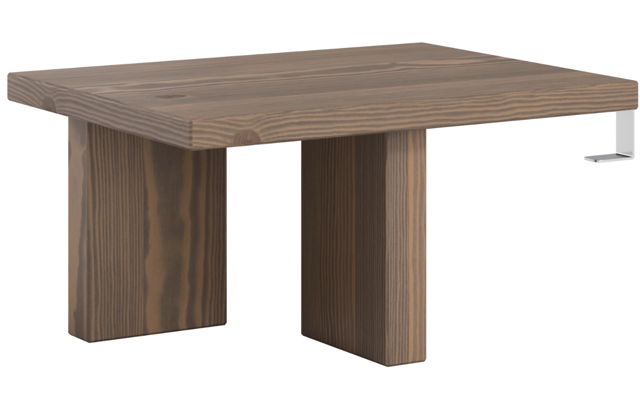 Hnědý dřevěný noční stolek Karup Design Japan 45 x 34 cm