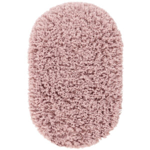 Jotex Růžová bavlněná koupelnová předložka JANE 80 x 140 cm