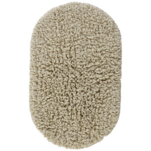 Jotex Zeleno-šedá bavlněná koupelnová předložka JANE 80 x 140 cm