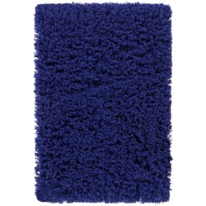 Jotex Modrá bavlněná koupelnová předložka JANE 80 x 120 cm