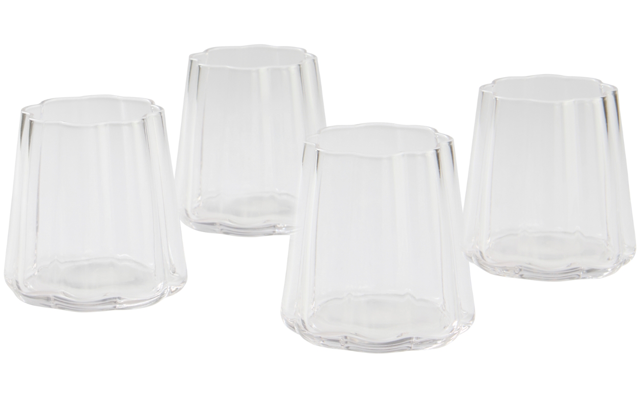 Jotex Sada čtyř sklenic NINA 260 ml