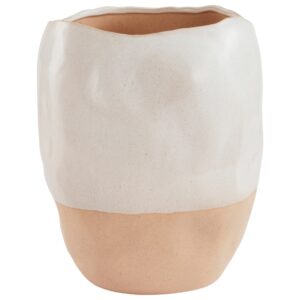 Jotex Béžová keramická váza ALMOND 27 cm