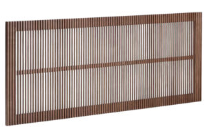 Kave Home Ořechové čelo k posteli Beyla 160 cm