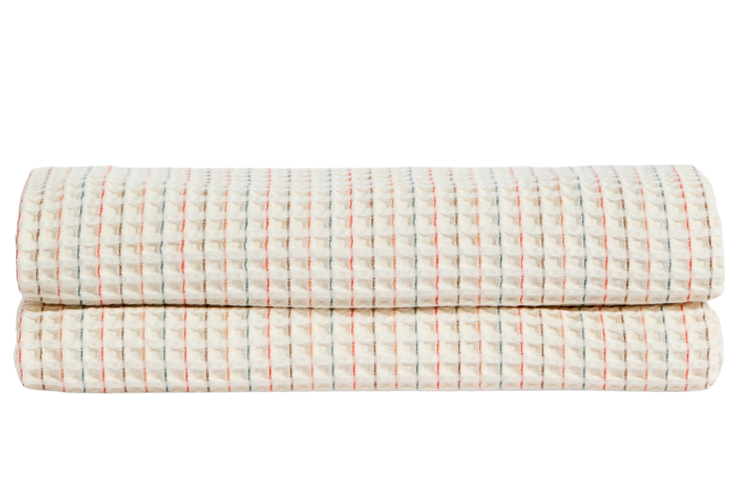 Kave Home Bílý bavlněný přehoz Wufy 180 x 240 cm