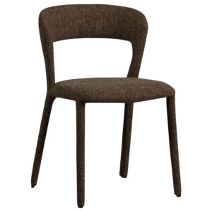 WOOOD Tmavě hnědá jídelní židle Noble