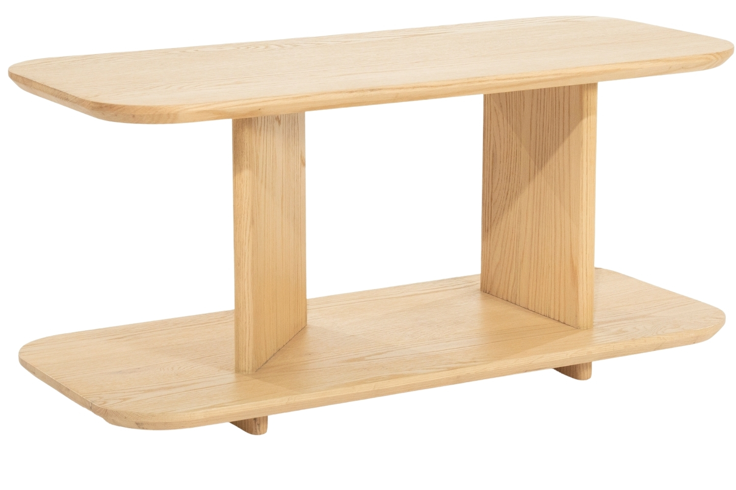 Eleonora Dubový odkládací stolek Ty 90 x 40 cm