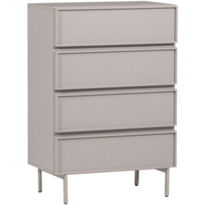 WOOOD Světle šedá komoda Tours 70 x 42 cm