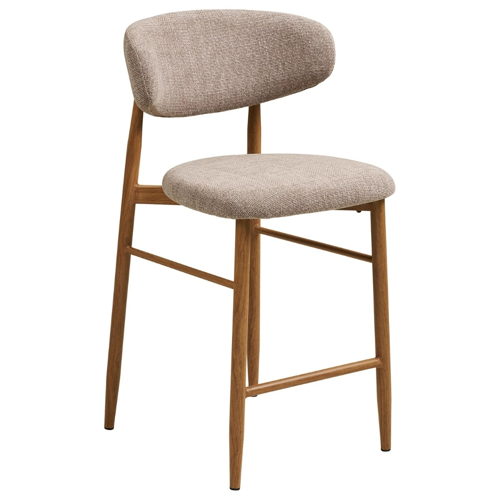 Nordic Living Béžová barová židle Levantio 65 cm