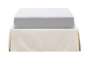 Kave Home Bílá jednolůžková postel Jaira 90 x 200 cm