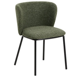 Zelená jídelní židle Kave Home Ciselia