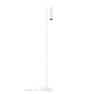 Nova Luce Bílá stojací lampa Nessi 160 cm