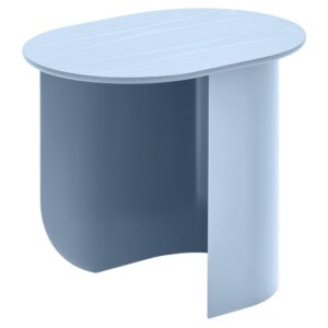 FEST Amsterdam Světle modrý odkládací stolek Plateau 44 x 32 cm
