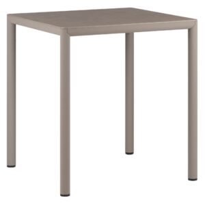 Nardi Béžovošedý zahradní stůl Piave 70 x 70 cm
