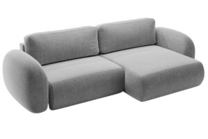 Maison Heritage Světle šedá rozkládací pohovka Kora 262 cm