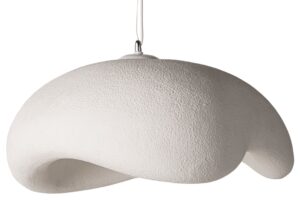 Micadoni Bílé závěsné světlo Berta 60 cm