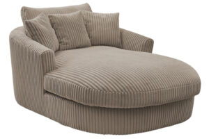 Bobochic Paris Světle hnědá manšestrová lenoška Belem 198 cm