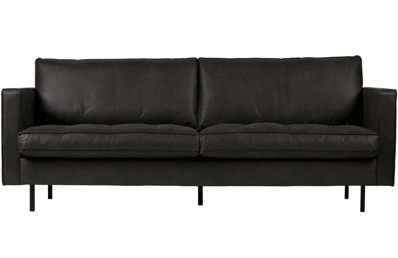 WOOOD Koženková pohovka Raden 230 cm s prošíváním