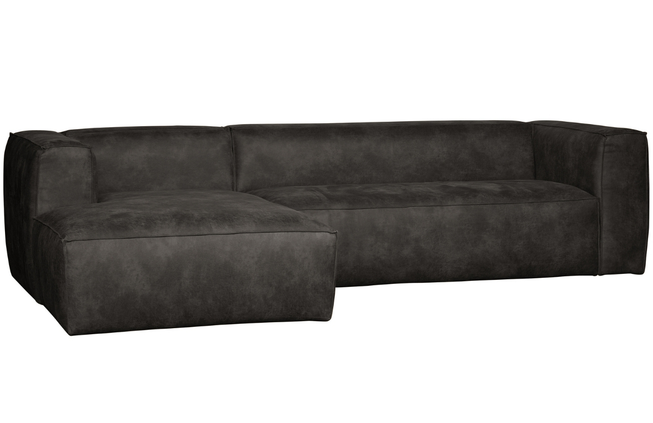 WOOOD Koženková rohová pohovka Bearny 305 cm