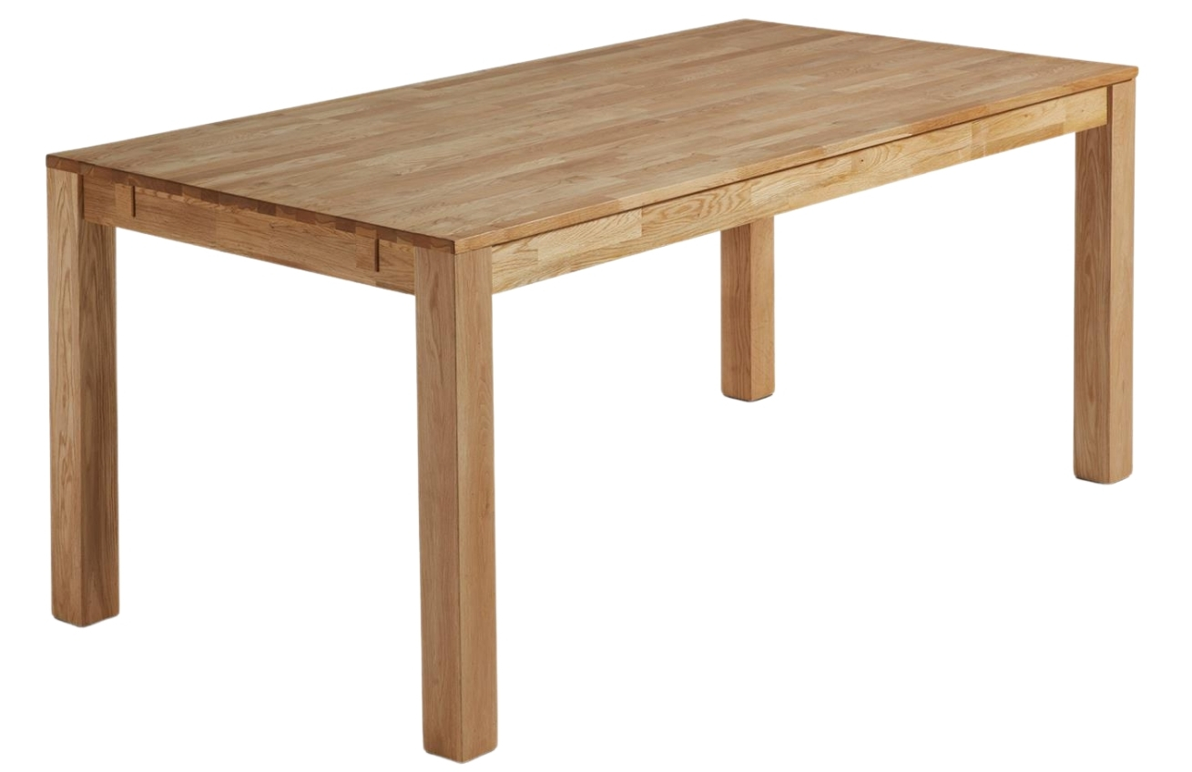 Kave Home Dubový rozkládací jídelní stůl Isbel 140/220 x 90 cm