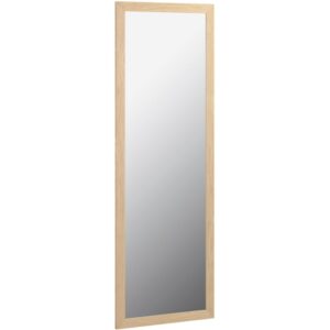 Kave Home Dubové nástěnné zrcadlo Wilany 53 x 153 cm