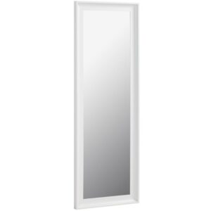 Kave Home Bílé lakované zrcadlo Romila 153 x 52 cm