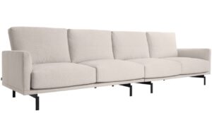Kave Home Béžová čtyřmístná pohovka Galene 334 cm