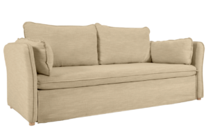 Kave Home Béžová rozkládací pohovka Tanit 210 cm