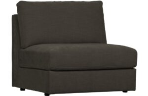 WOOOD Antracitově šedý středový modul Flaireen 90 cm
