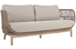 Kave Home Béžová zahradní pohovka Catalina 170 cm