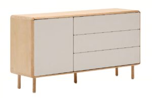 Kave Home Jasanová komoda Anielle 150 x 42 cm