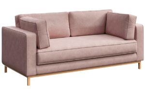 Ame Yens Růžová dvoumístná pohovka Celerio 192 cm