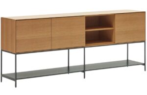 Kave Home Dubová komoda Vedrana 195 x 40 cm