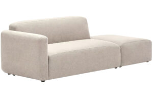 Kave Home Béžová rohová modulární pohovka Neom 244 cm