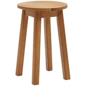 Kave Home Dřevěná zahradní stolička Amel 46 cm