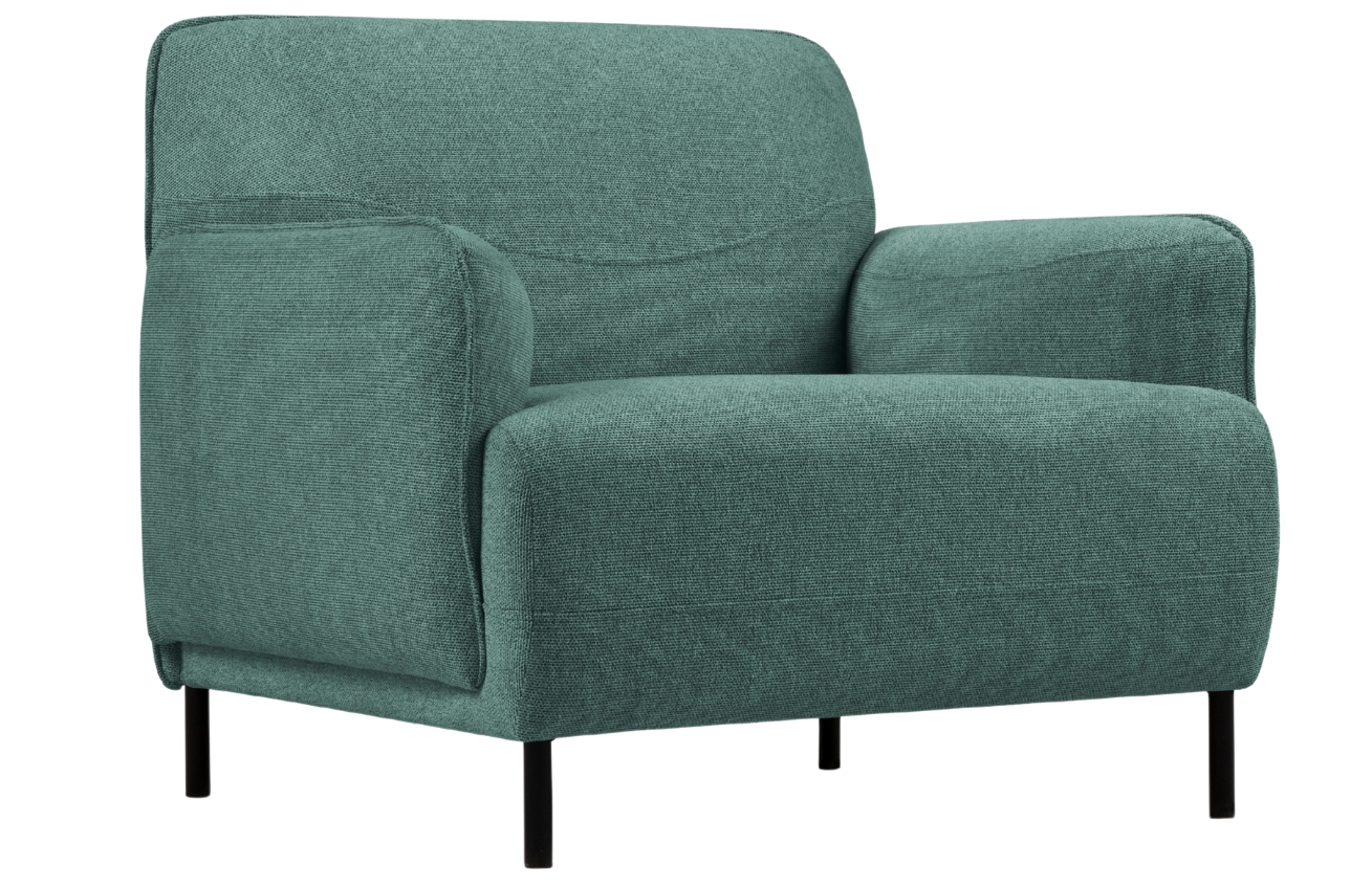 Windsor & Co Tyrkysově modré křeslo Neso