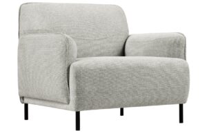 Windsor & Co Světle šedé křeslo Neso