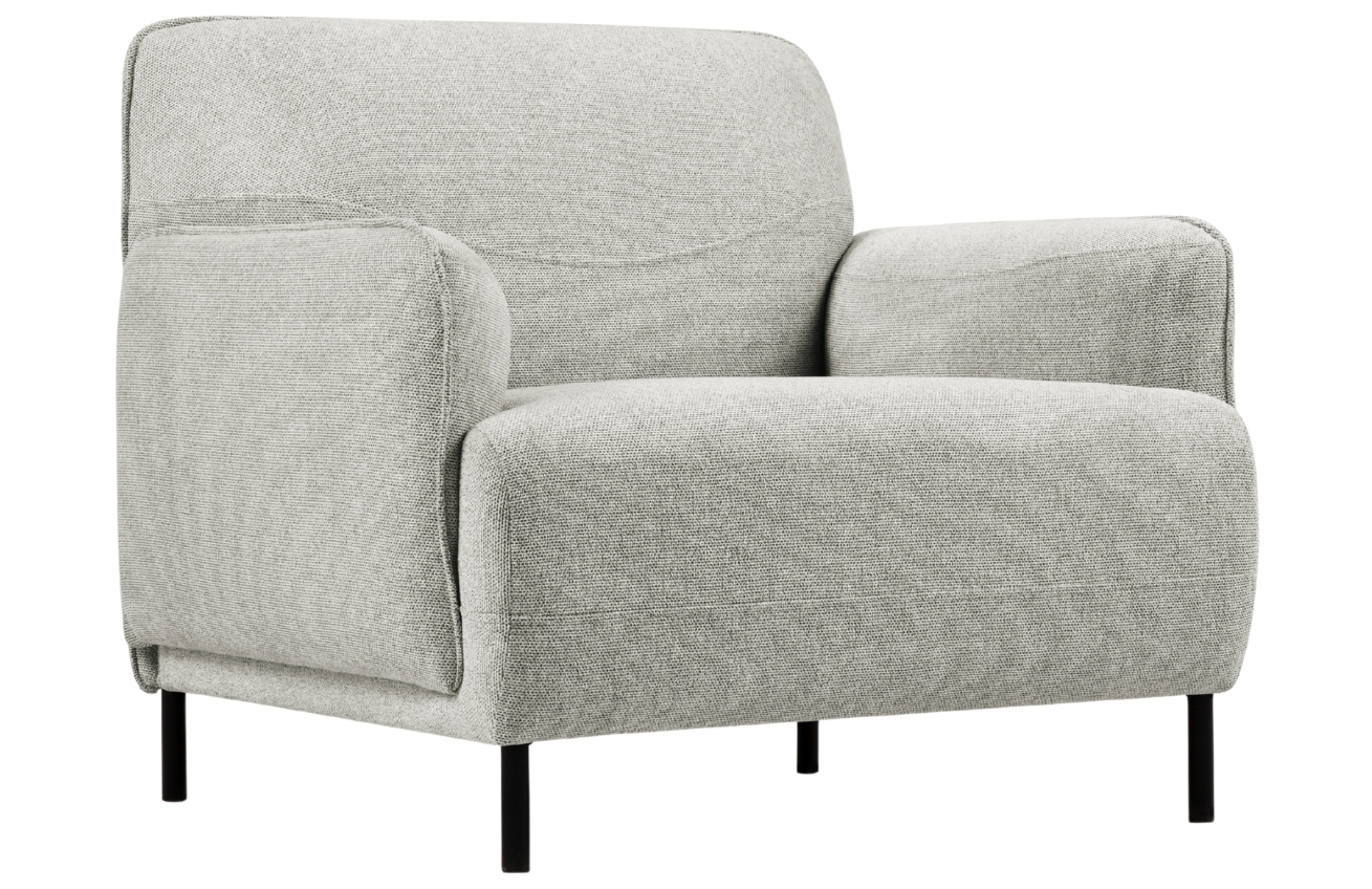 Windsor & Co Světle šedé křeslo Neso