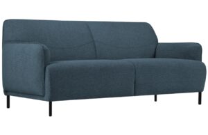 Windsor & Co Modrá dvoumístná pohovka Neso 175 cm