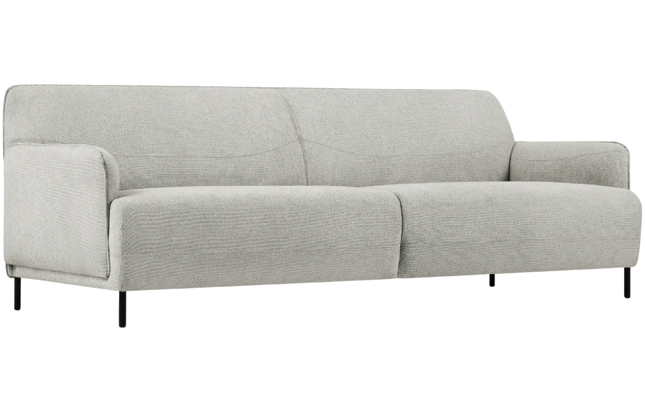 Windsor & Co Světle šedá třímístná pohovka Neso 235 cm