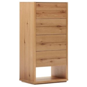 Kave Home Dubová komoda Alguema 60 x 40 cm se zásuvkami