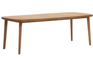 Kave Home Masivní zahradní jídelní stůl Maset 220 x 100 cm