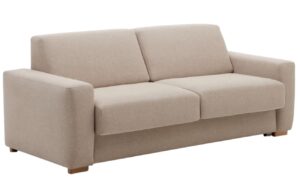 Kave Home Béžová rozkládací pohovka Anley 224 cm