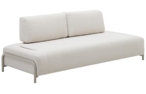 Kave Home Béžová trojmístná pohovka Compo 232 cm