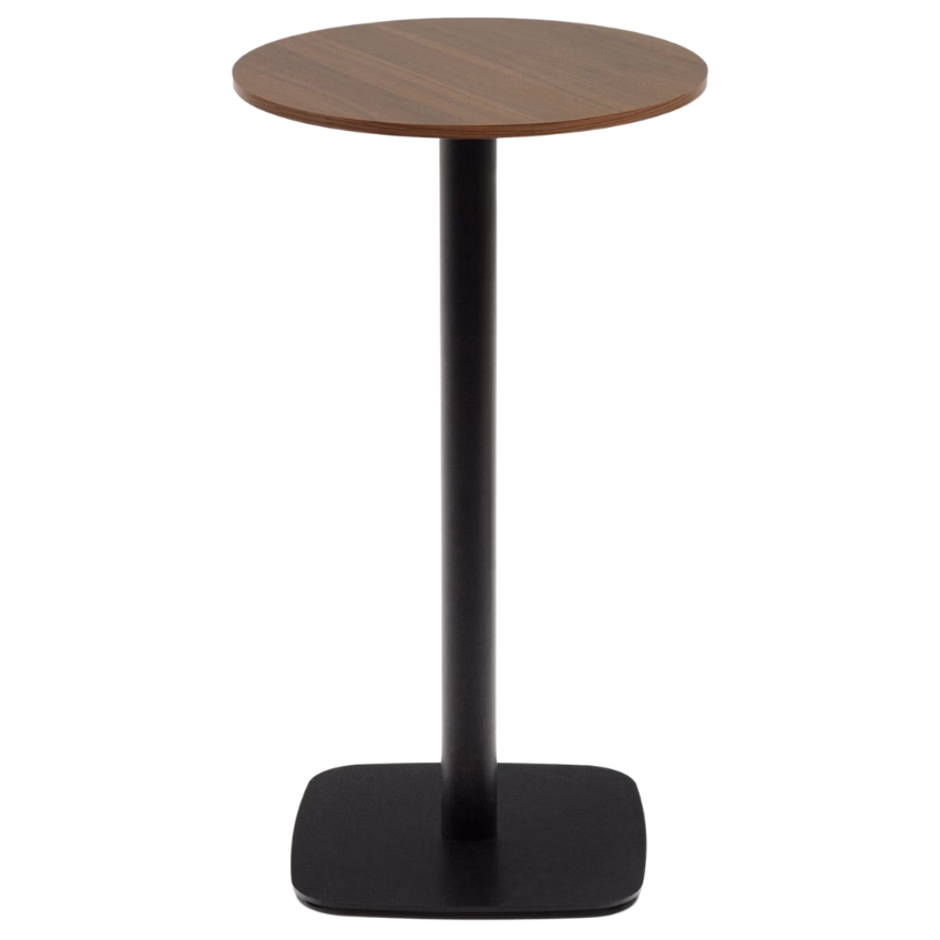 Kave Home Ořechový barový stůl Dina 60 cm