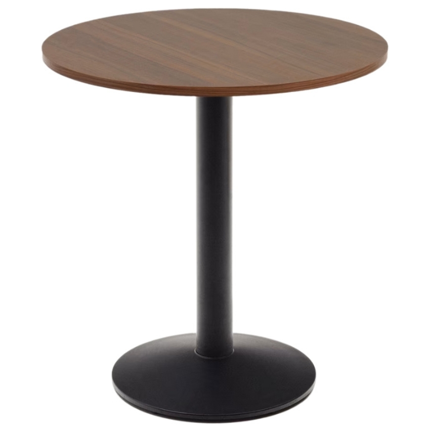 Kave Home Ořechový bistro stolek Esilda 70 cm