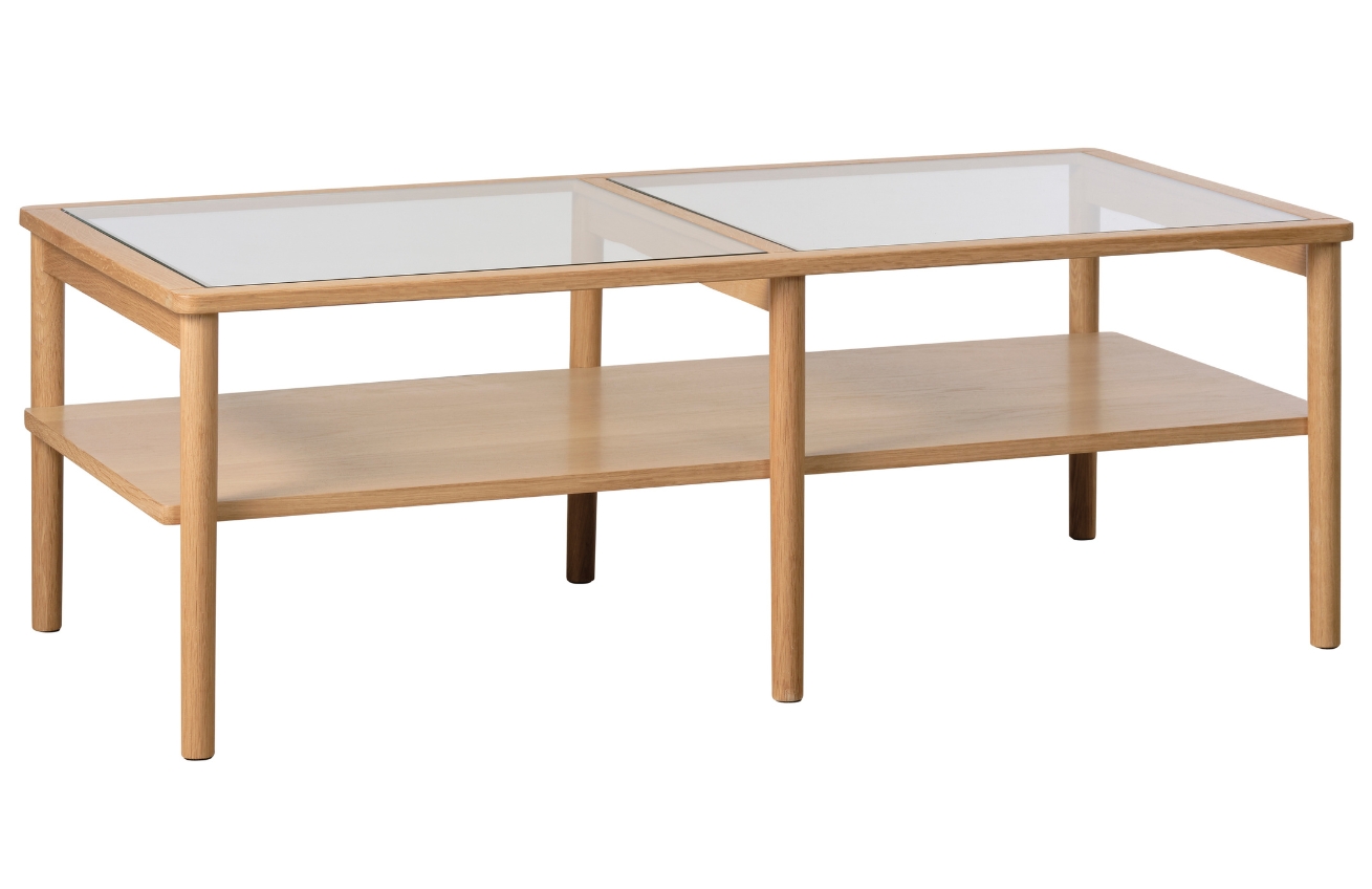 Unique Furniture Dubový konferenční stolek Elba 120 x 60 cm