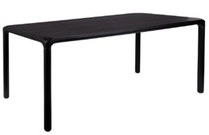 Zuiver Černý jasanový jídelní stůl STORM 180 x 90 cm