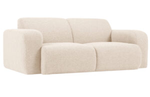 Windsor & Co Béžová bouclé dvoumístná pohovka Lola 170 cm