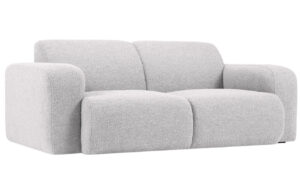 Windsor & Co Šedá bouclé dvoumístná pohovka Lola 170 cm