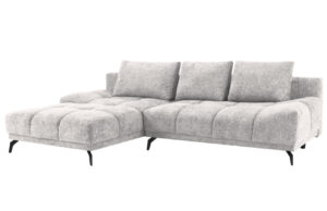 Windsor & Co Světle šedá rozkládací pohovka Cirrus 290 cm